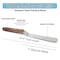 A2Z Scilab Caulk Finishing Spatula 9 Total Length with 0.88 Wide 5 Long Stainless Steel Blade A2Z-ZR-WHS5BY - alternate 4
